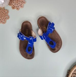 Birkenstock Patent Gizeh Sandals